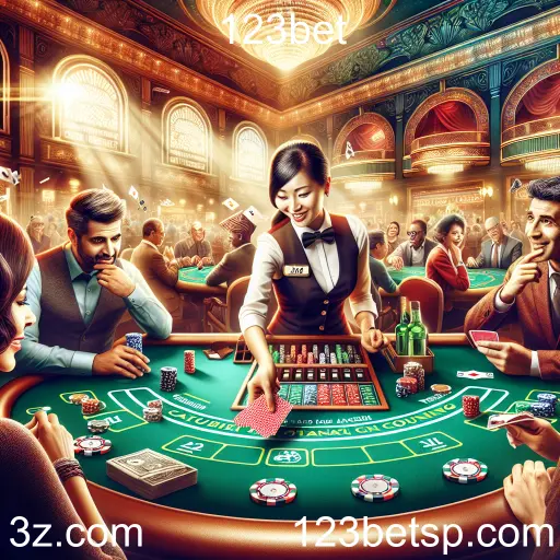 Experiência Imersiva com Jogos Ao Vivo na 123bet